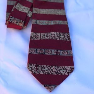 Pure Silk Skinny Patrick Francis Tie, Ireland made